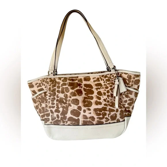 Coach Giraffe Print Bag - Picture 1 of 10